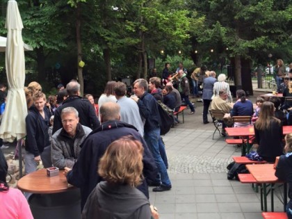 Foto: Pavillon im Volkspark Friedrichshain