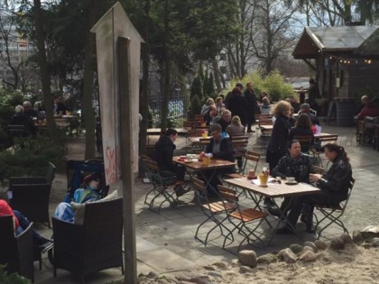 Foto: Pavillon im Volkspark Friedrichshain