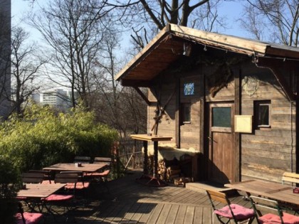 Foto: Pavillon im Volkspark Friedrichshain